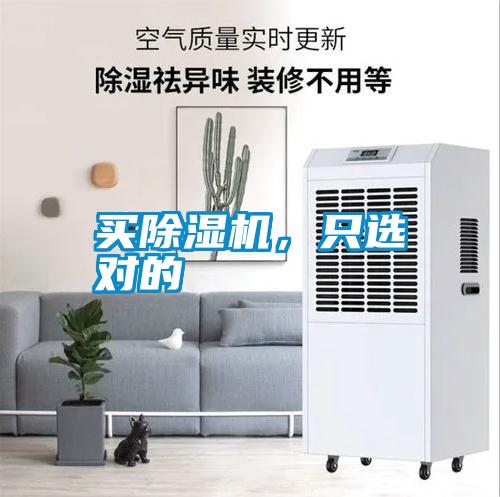 买除湿机,只选对的