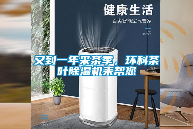 又到一年采茶季,环科茶叶除湿机来帮您
