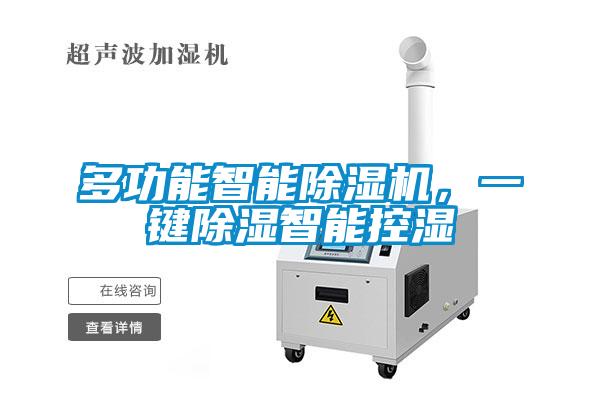 多功能智能除湿机,一键除湿智能控湿