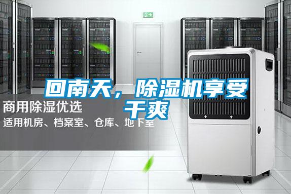 回南天,除湿机享受干爽