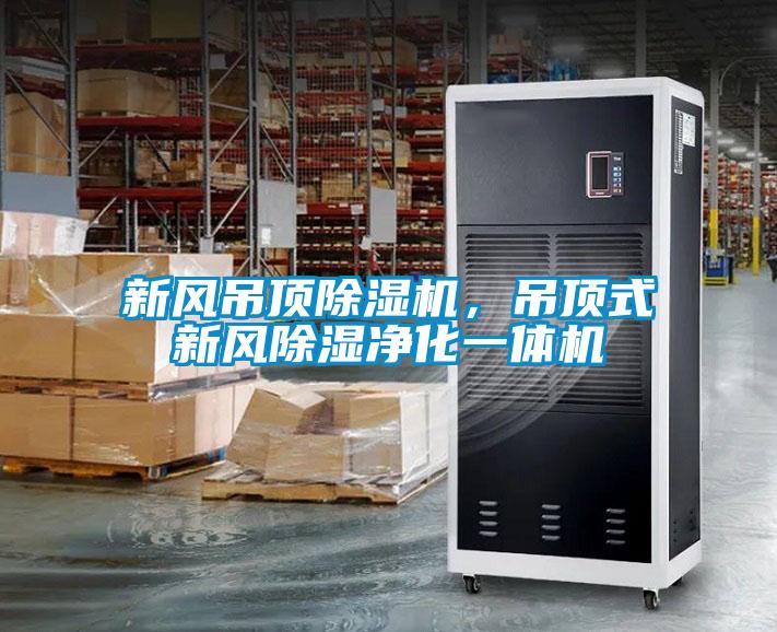 新风吊顶除湿机,吊顶式新风除湿净化一体机