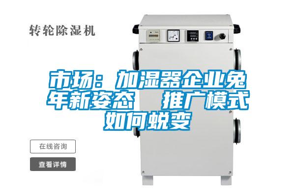 市场:加湿器企业兔年新姿态 推广模式如何蜕变