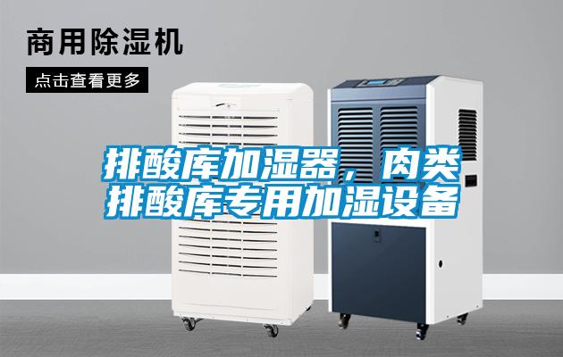 排酸库加湿器,肉类排酸库专用加湿设备
