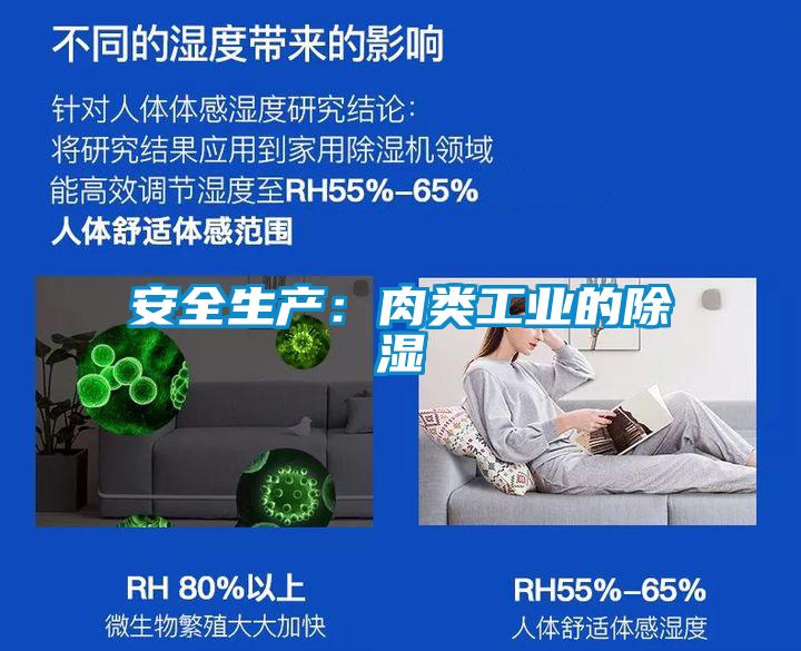 安全生产:肉类工业的除湿