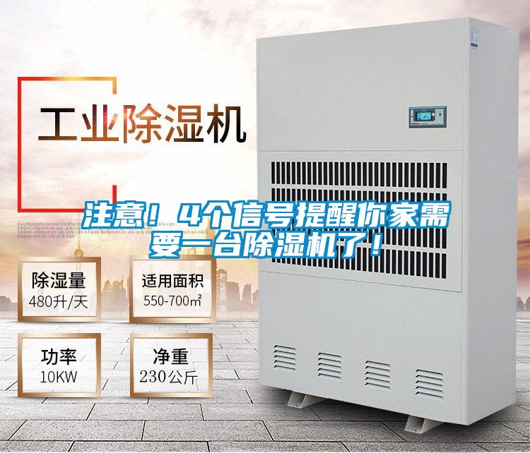 注意!4个信号提醒你家需要一台除湿机了!