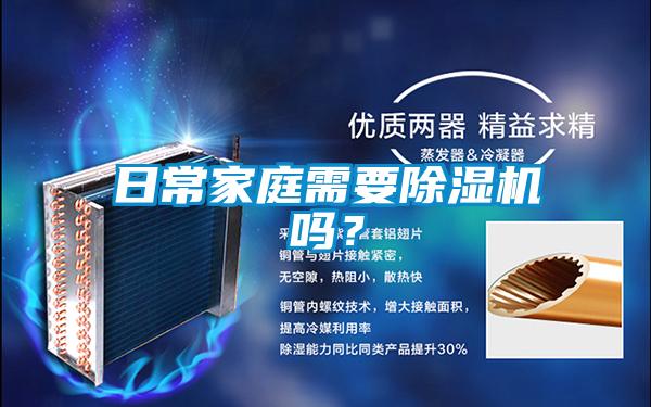 日常家庭需要除湿机吗?