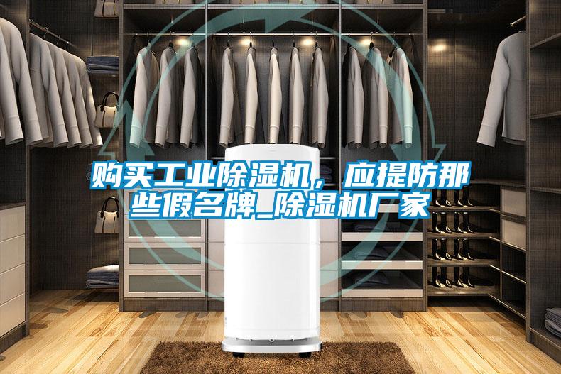购买工业除湿机,应提防那些假名牌_除湿机厂家