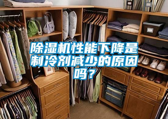 除湿机性能下降是制冷剂减少的原因吗?