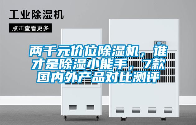 两千元价位除湿机,谁才是除湿小能手,7款国内外产品对比测评