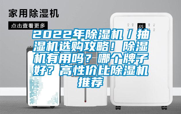 2022年除湿机/抽湿机选购攻略!除湿机有用吗?哪个牌子好?高性价比除湿机推荐