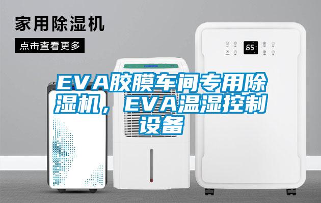 EVA胶膜车间专用除湿机,EVA温湿控制设备