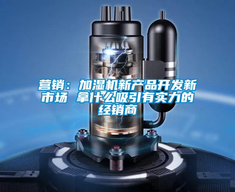 营销:加湿机新产品开发新市场 拿什么吸引有实力的经销商
