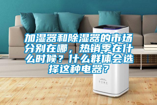 加湿器和除湿器的市场分别在哪,热销季在什么时候?什么群体会选择这种电器?