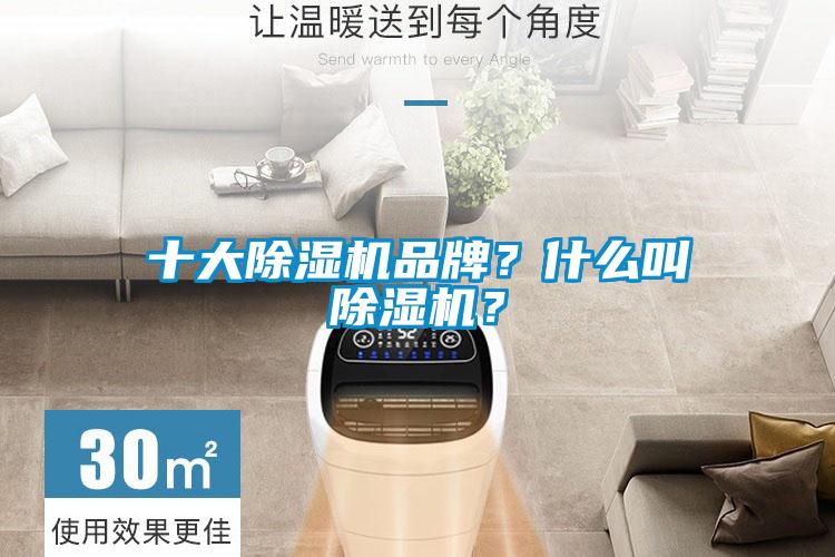 十大除湿机品牌?什么叫除湿机?