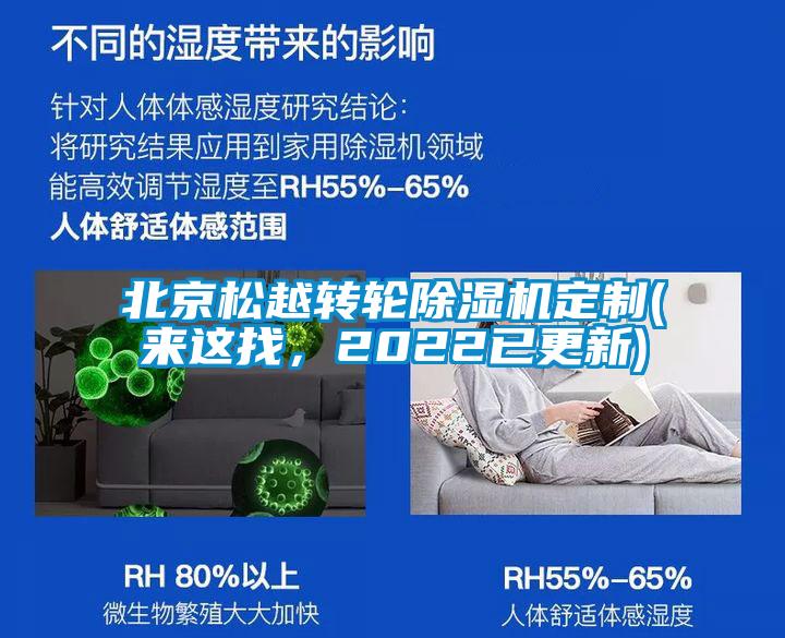 北京松越转轮除湿机定制(来这找,2022已更新)