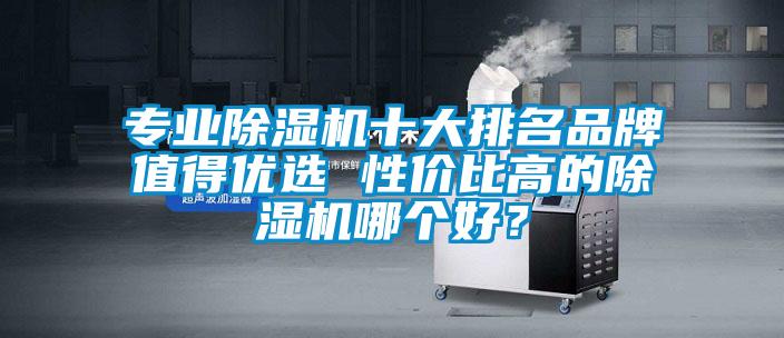专业除湿机十大排名品牌值得优选 性价比高的除湿机哪个好?