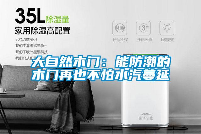 大自然木门:能防潮的木门再也不怕水汽蔓延