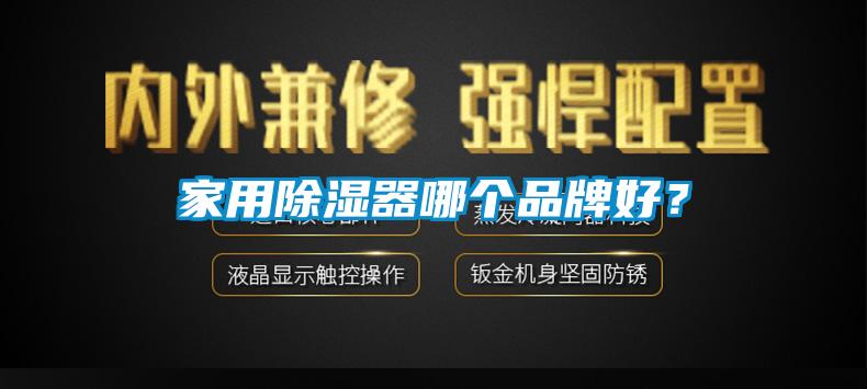 家用除湿器哪个品牌好?