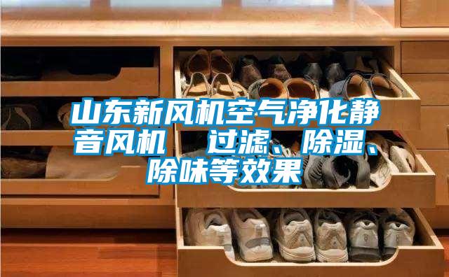 山东新风机空气净化静音风机 过滤、除湿、除味等效果