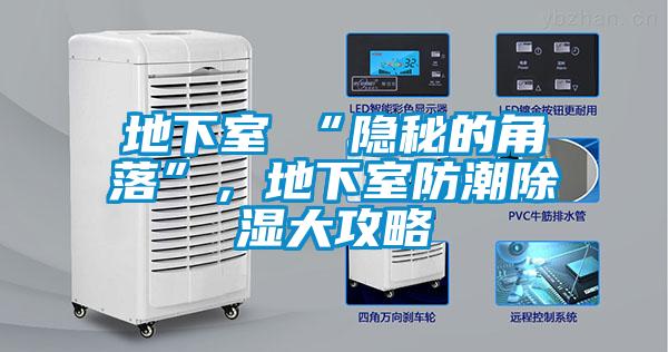 地下室≠“隐秘的角落”,地下室防潮除湿大攻略