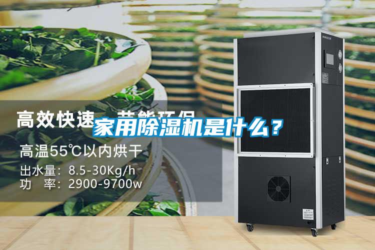 家用除湿机是什么?