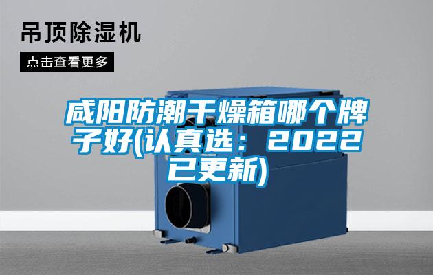 咸阳防潮干燥箱哪个牌子好(认真选:2022已更新)
