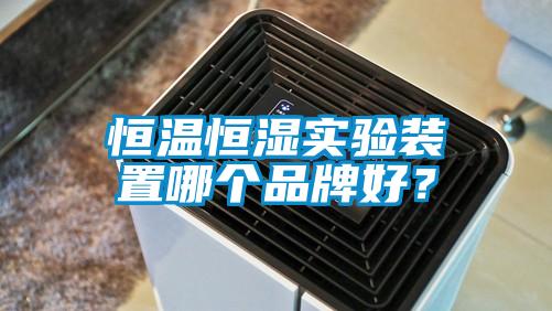 恒温恒湿实验装置哪个品牌好?