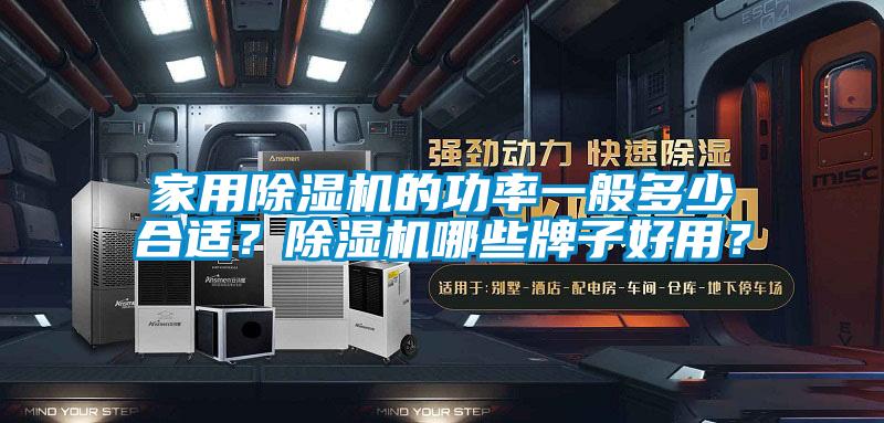 家用除湿机的功率一般多少合适?除湿机哪些牌子好用?