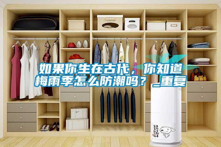 如果你生在古代,你知道梅雨季怎么防潮吗?_重复