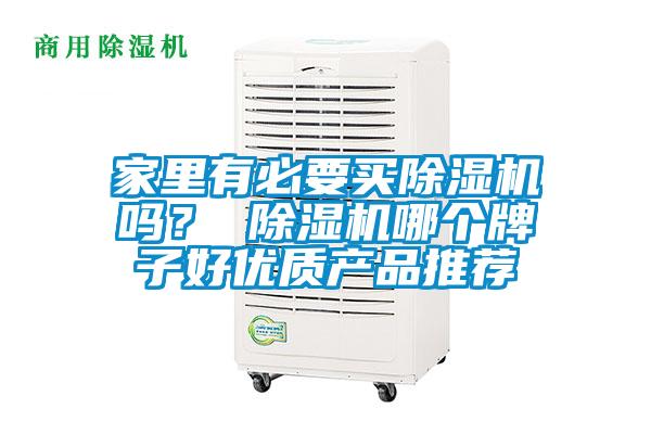 家里有必要买除湿机吗? 除湿机哪个牌子好优质产品推荐