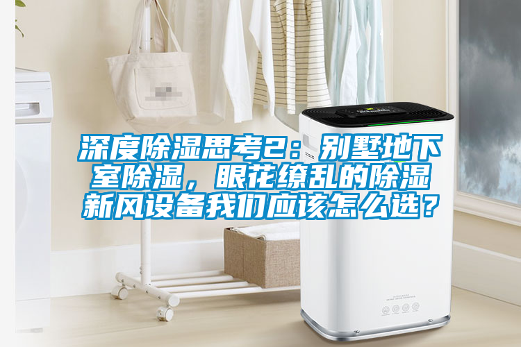深度除湿思考2:别墅地下室除湿,眼花缭乱的除湿新风设备我们应该怎么选?