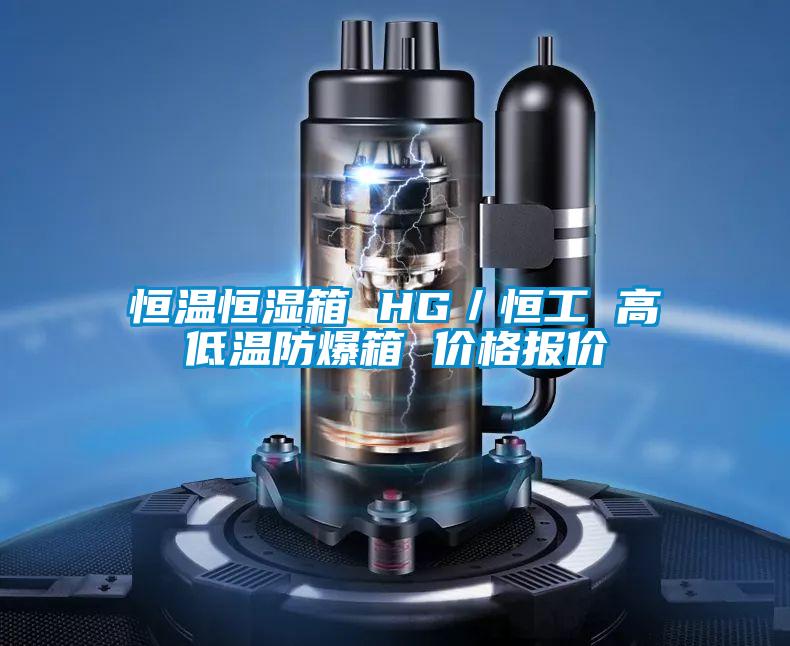 恒温恒湿箱 HG/恒工 高低温防爆箱 价格报价
