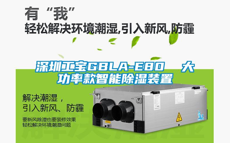 深圳工宝GBLA-E80 大功率款智能除湿装置