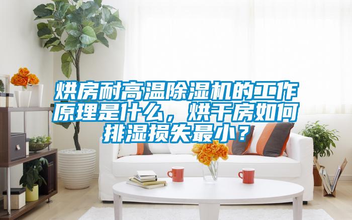 烘房耐高温除湿机的工作原理是什么,烘干房如何排湿损失最小?