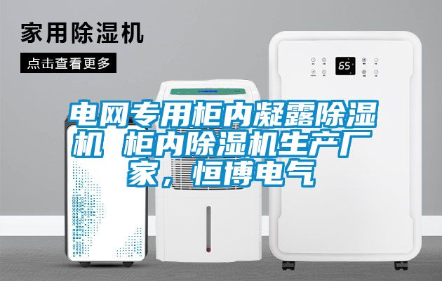 电网专用柜内凝露除湿机 柜内除湿机生产厂家,恒博电气