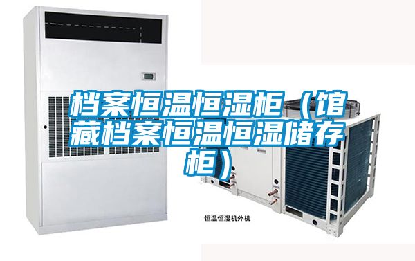 档案恒温恒湿柜(馆藏档案恒温恒湿储存柜)