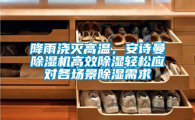 降雨浇灭高温,安诗曼除湿机高效除湿轻松应对各场景除湿需求