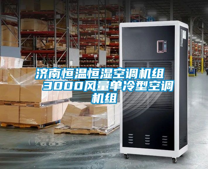 济南恒温恒湿空调机组 3000风量单冷型空调机组