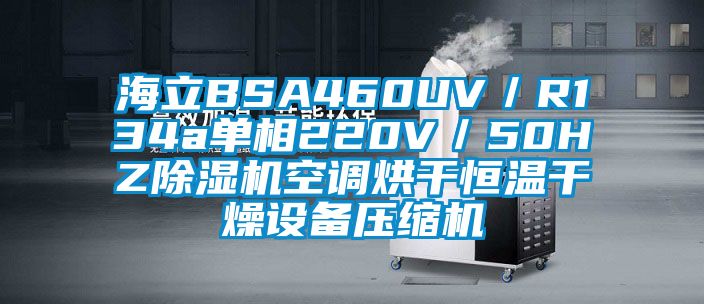 海立BSA460UV/R134a单相220V/50HZ除湿机空调烘干恒温干燥设备压缩机