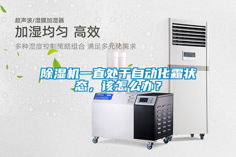 除湿机一直处于自动化霜状态,该怎么办?