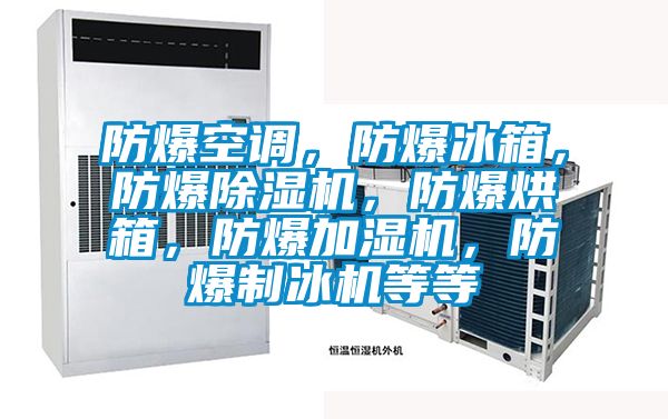 防爆空调,防爆冰箱,防爆除湿机,防爆烘箱,防爆加湿机,防爆制冰机等等