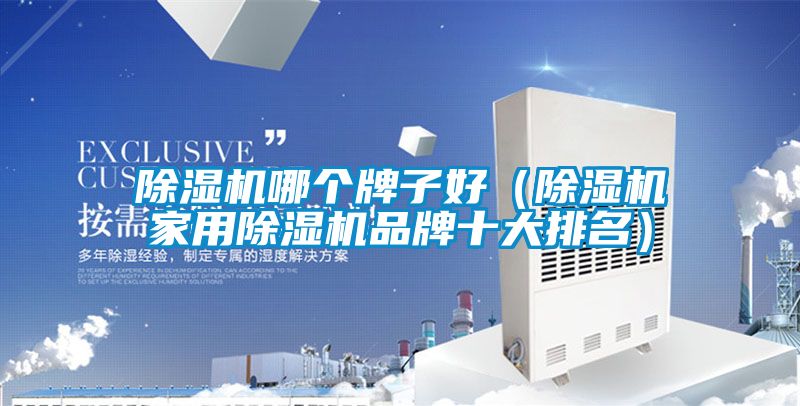 除湿机哪个牌子好(除湿机家用除湿机品牌十大排名)