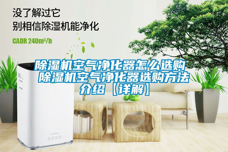 除湿机空气净化器怎么选购 除湿机空气净化器选购方法介绍【详解】