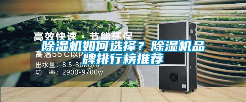 除湿机如何选择?除湿机品牌排行榜推荐