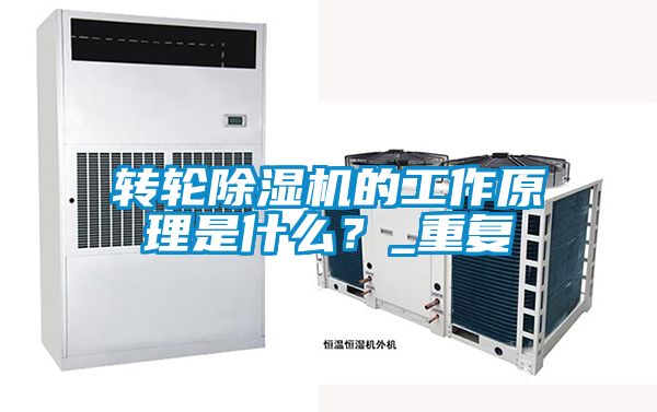 转轮除湿机的工作原理是什么?_重复