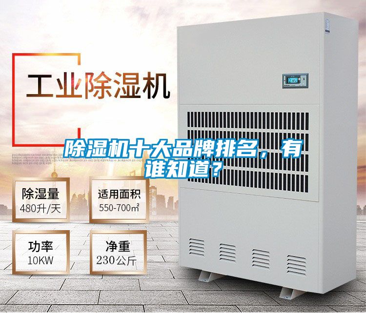 除湿机十大品牌排名,有谁知道?