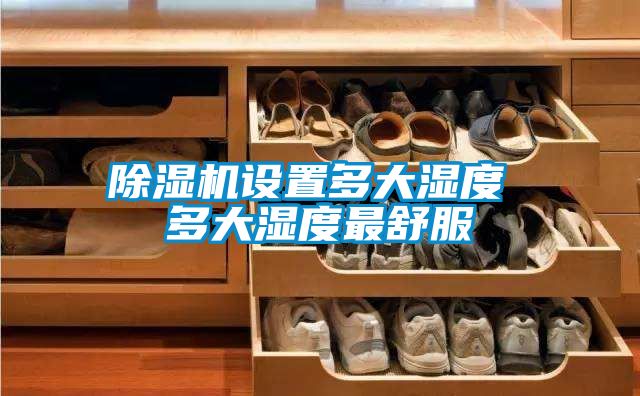 除湿机设置多大湿度 多大湿度最舒服