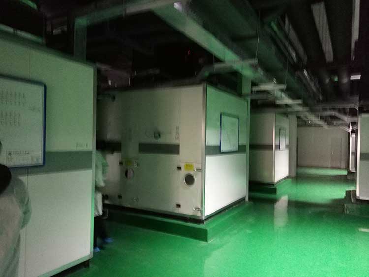 新西兰“恒天然”合资奶粉企业,6台转轮除湿机组3台45000风量,2台38000风量,1台30000风量